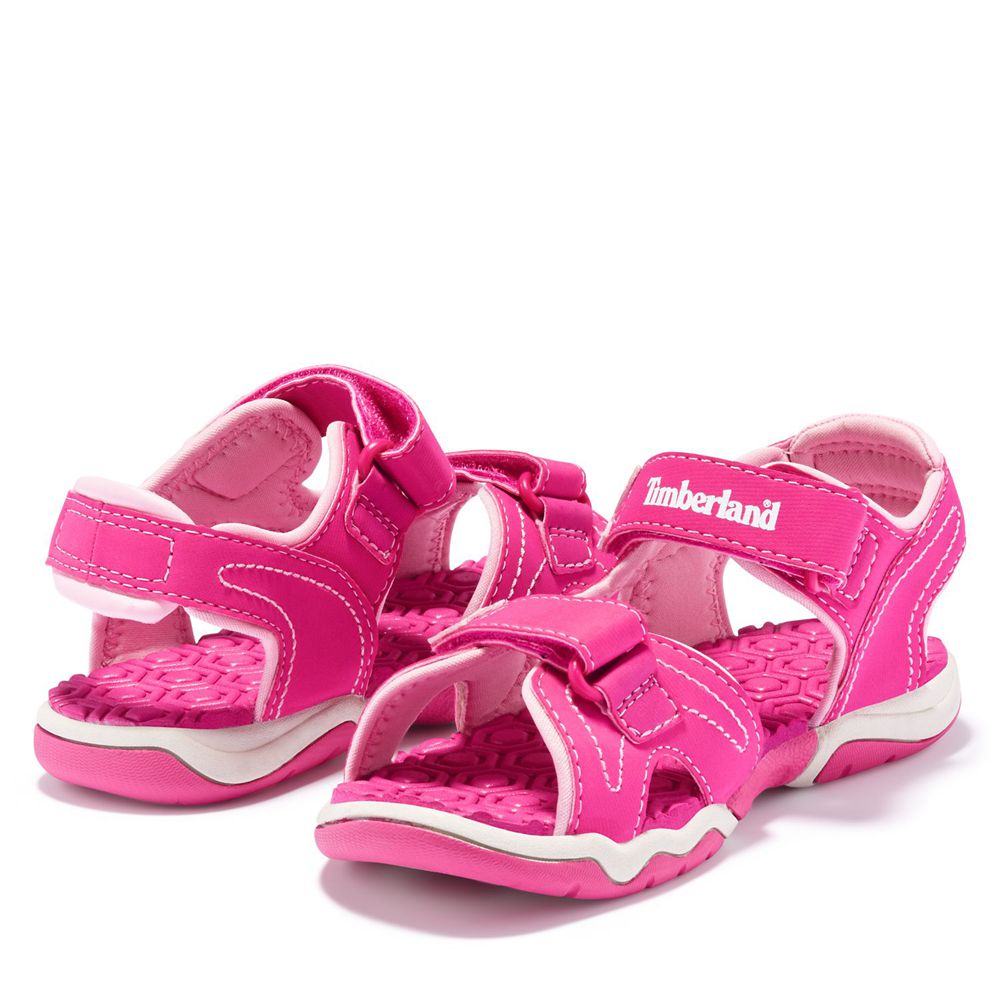 Sandalias Timberland Niños Adventure Seeker 2-Strap Rosas - Chile HVF-413597